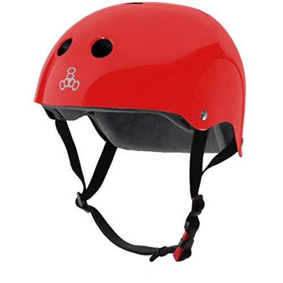 Red Triple Eight The Certified Helmet NWT - Picture 1 of 2